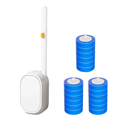 🎁Ingyenes 24 db tisztítóvatta✨Hosszú nyeles higiénikus WC tisztító🚽360° forgó fejű WC-kefe – Előadagolt tisztítószerrel, mélyen tisztít és antibakteriális!