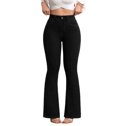 🕰Féláron korlátozott ideig👖 Magas derékú peach lift farmer✨ 4 irányú rugalmas farmer – Karcsúsító hatás és stílus minden napra!
