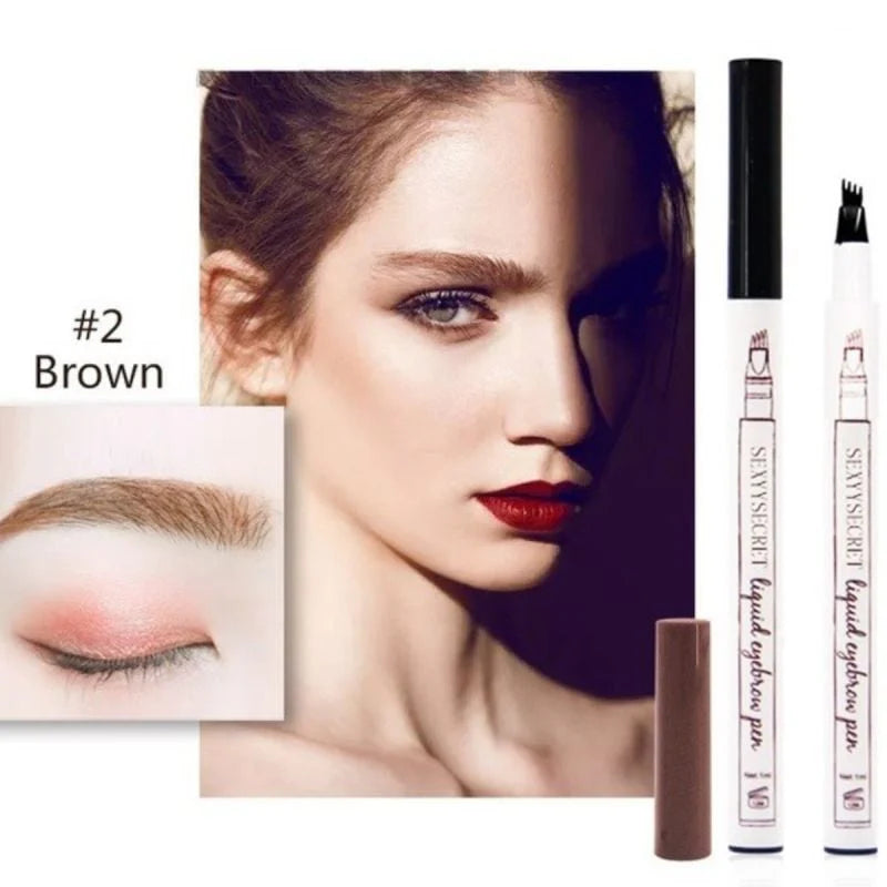 🔥Második termék ingyenes🖌️4 klasszikus szín Mikroélű Szemceruza – Természetes Hajszerű Look + Hosszú Tartós!