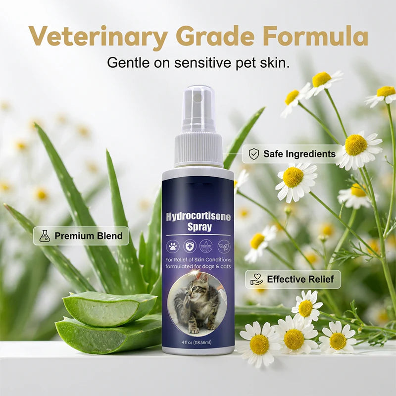 🎁1+1 INGYEN🐶 49% KEDVEZMÉNY a kutyák és macskák számára készült természetes bolha- és kullancsriasztó spray-re ✨
