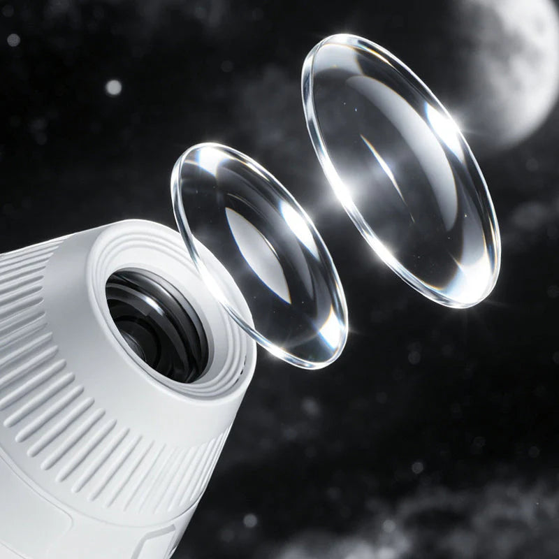 🌌 Állítható fókuszú HD űrprojektor🚀 Egyedi űrkapszula design + USB-s tápellátás!