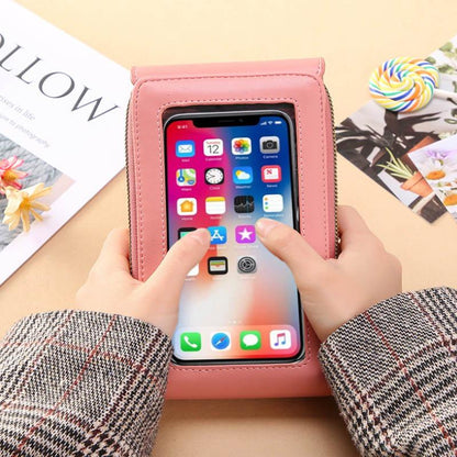 📱 Okos mobil táska🎨 Több színválasztás👜 ForeverBag lopásgátló táska – RFID védelem és 2 az 1-ben funkcio!