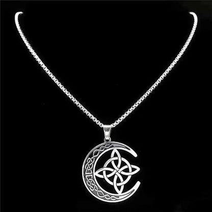 🔥1 vásárol 1 ingyen kap🌙✨ Titokzatos Kelta Hold Nyaklánc – A Női Erő és Védelem Szimbóluma! 🎁