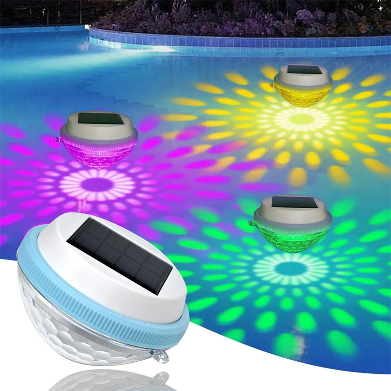🌙🔝 Legnépszerűbb termékek🛡️ IP68-as vízállóság🏊‍♂️☀️ Napenergiával működő, úszó LED-es medencevilágítás💡