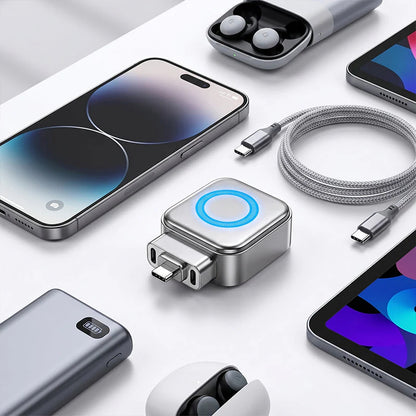 🛡️⚡ 140 W-os szupergyors töltés + AI automatikus kikapcsolás🔋 Intelligens jelzőgyűrű + univerzális kompatibilitás – Telefon, tablet, laptop!