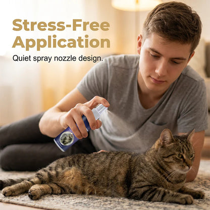 🎁1+1 INGYEN🐶 49% KEDVEZMÉNY a kutyák és macskák számára készült természetes bolha- és kullancsriasztó spray-re ✨