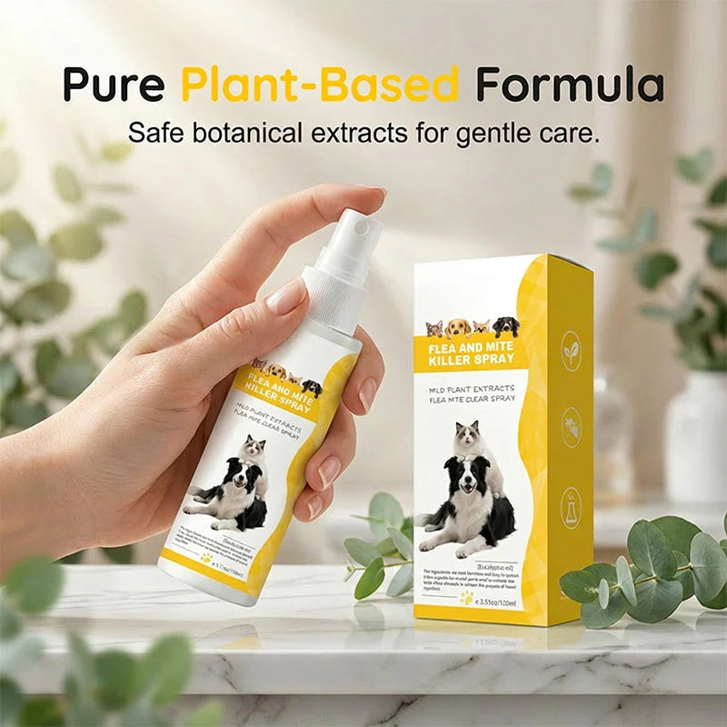 🎁🔥1+1 ingyenes🐕🐈 Kutyára, macskára egyaránt🌿 100%-ban növényi alapú bolha!
