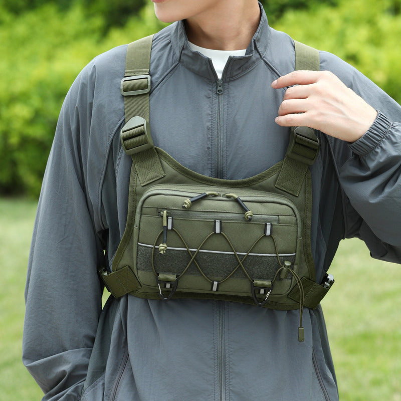🎒⚔️ Taktikai mellkasi táska – Robusztus Oxford kivitel, ergonomikus illeszkedés, 12 színben! 🛡️🌿