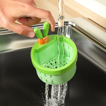🧺Konyhai kiegészítők: 1 plusz 1 akció🍃🐰 Nyuszifül alakú mosogatószűrő – Praktikus és aranyos konyhai kiegészítő🚿 Gyors lefolyás, eltömődés nélkül！