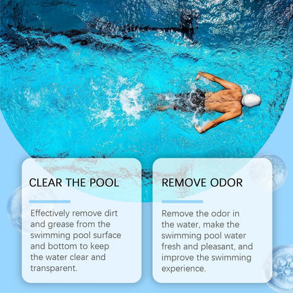 🎁1+1 INGYEN (2 db)🏊‍♂️ Medencetisztító tabletták kristálytiszta vízért – cseppentsd bele, oldd fel, merülj bele! 🌊✨