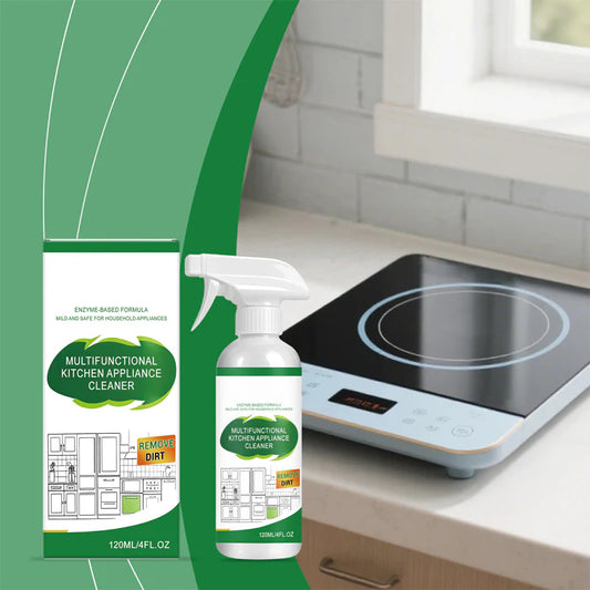 🎁1+1 ingyenes🌿Kíméletes konyhai tisztítószer🔥Konyhai zsíroldó spray – Makacs olajfoltok gyors eltávolítása, könnyed tisztítás!