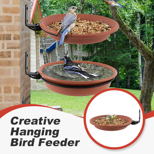 😁árcsökkentési akció🐦 Többszintű kültéri madáretető – Falra és fára egyszerűen szerelhető!