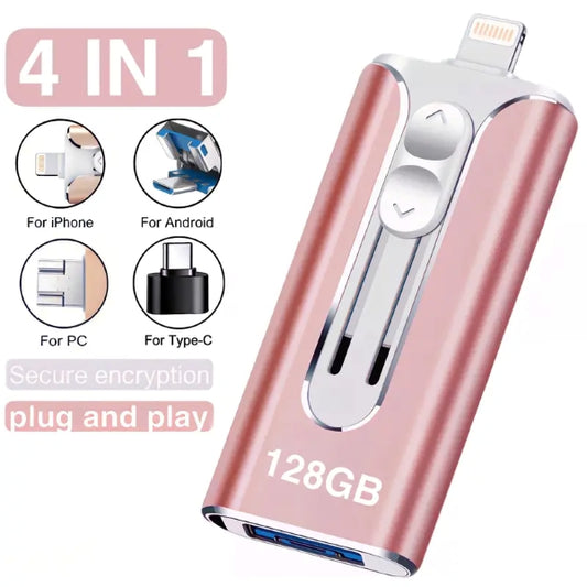 💾⚡ DATAFLEX 3 az 1-ben pendrive – 128 GB, akár 20 MB/s sebesség, iPhone-hoz és Androidhoz is! 📱💻