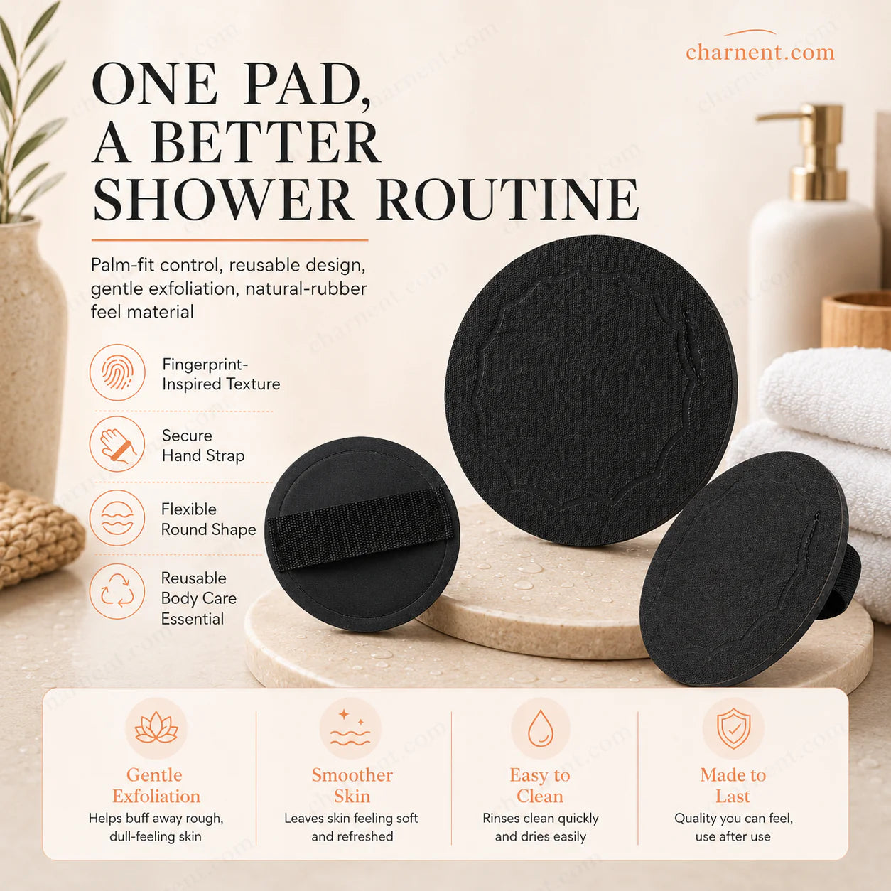 🎁1+1 INGYEN (2 db)🌸🧖‍♀️ 50% kedvezmény! Fürdőszivacsok – Gyengéden hámlasztanak, kitisztítják a pórusokat, ragyogóbbá varázsolják a bőrt ✨🛀