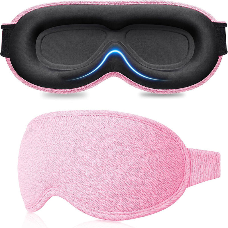 🔥1+1 ingyenes🌙 Kontúrozott memóriahabos szemmaszk😴 3D ergonomikus alvószemmaszk – 100% fényzáró, nyomásmentes kényelem egész évben!