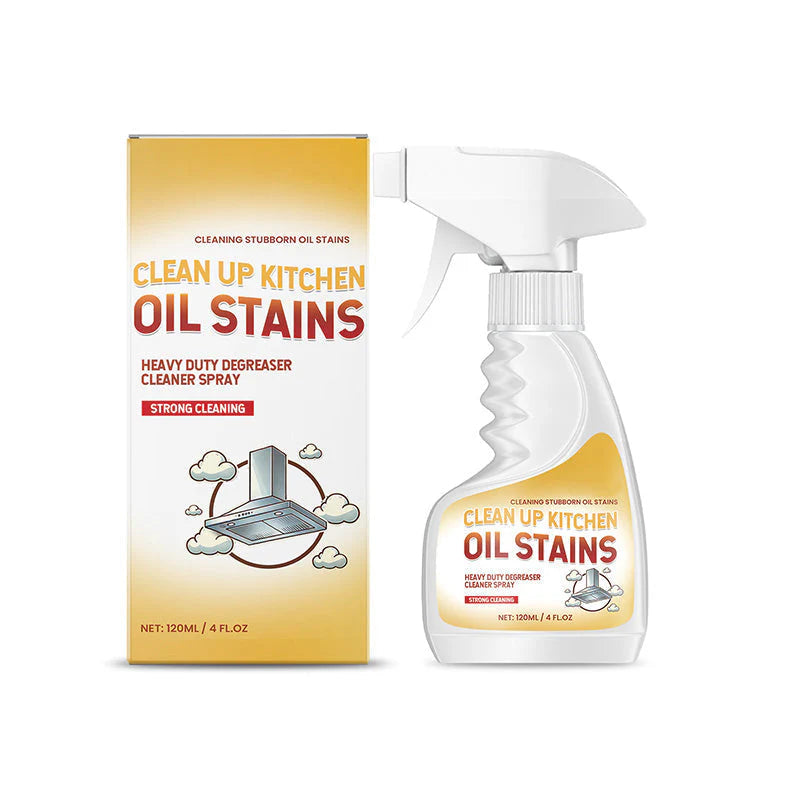 🧼 Erős hatású zsírtalanító tisztító spray🔥Makacs konyhai zsír és szennyeződés ellen🍳 Gyors hatás – Permet, hagyjad, töröld le!