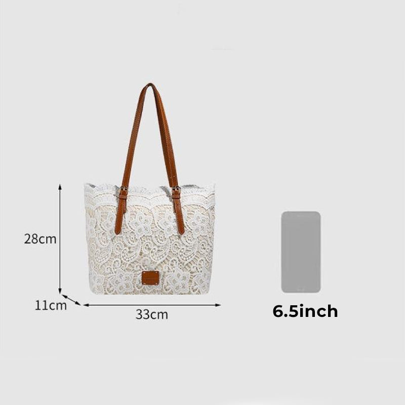 🔝 Legnépszerűbb termékek👛 Elegáns fehér csipkés táska – Stílus és praktikum egyben✨Mindennapokra és külön alkalmakra!