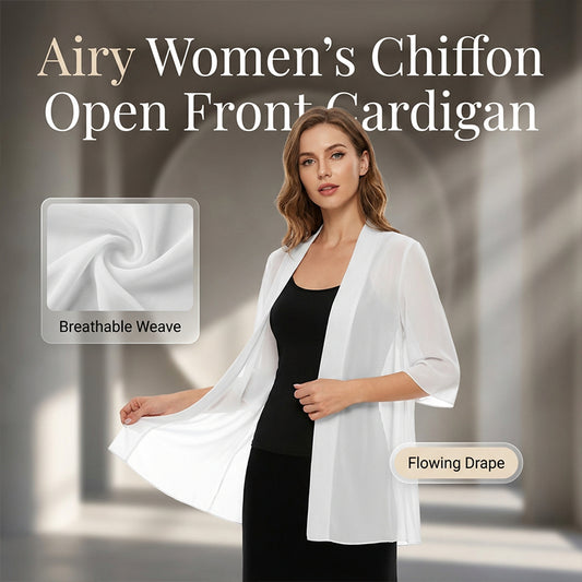 🧥🌸 Átlátszó nyitott kardigán – Prémium, lélegző anyag, 9 színben, S–2XL-ig! ✨💫