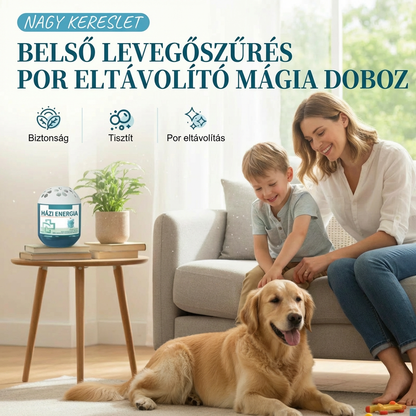 🔥1+1 ingyenes [2 tétel]⏰Időkorlátozott ajánlat🍃Automatikus Porgyűjtő Doboz – Növényi Alapú + Tisztább Levegő!