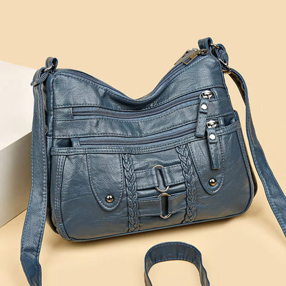 💥Hatalmas árcsökkentés🎒💖 Több rekeszes, biztonságos női táska – Minden napi holmid elfér benne, stílusosan! 🌟🛍️
