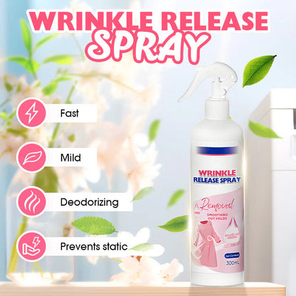 🎁1+1 INGYEN🌿💨 Ránctalanító Spray Kíméletes Szövetekhez👔 Gyors hatású ránctalanító🧳 Hordozható és könnyen használható