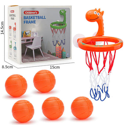 🏀 Többféle mintás játékkarika – Erős tapadókoronggal, biztonságos gyerekjáték!