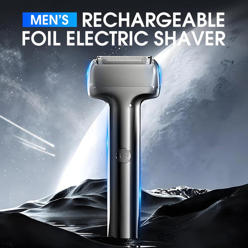 🎉Bestseller akció😜30% árcsökkentés🧔🪒 Férfi fólia elektromos borotva-Erős motor, csendes működés és teljes vízállóság!⚡