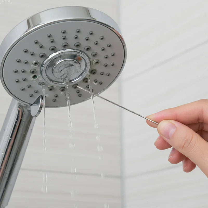 🎁1+1 INGYEN🚿🔥 Tisztítókefék zuhanyfejekhez és csapokhoz ✨🧰Eltávolítja a lerakódásokat és eltömődéseket!