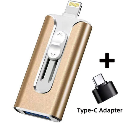 💾⚡ DATAFLEX 3 az 1-ben pendrive – 128 GB, akár 20 MB/s sebesség, iPhone-hoz és Androidhoz is! 📱💻