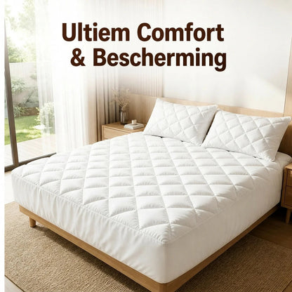💧 Vízzáró matracvédő készlet🛏️ Párnázott puha matracvédő + párnahuzat – Kényelem és tartósság egyben!