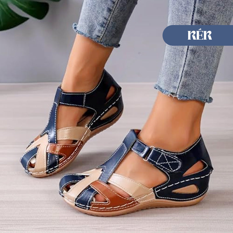 🎉46% árcsökkentés🥿 Ortopédiai női szandálok: kényelem és egészség egész nap!👠 5 cm-es sarokemelkedés: stílusos és fájdalommentes viselet!
