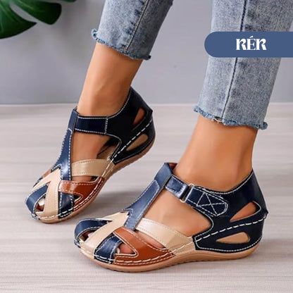 🎉46% árcsökkentés🥿 Ortopédiai női szandálok: kényelem és egészség egész nap!👠 5 cm-es sarokemelkedés: stílusos és fájdalommentes viselet!