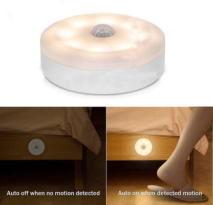 🔥1+1 ingyenes🔋 Mágneses szerelés + hosszú akkumulátor élettartam💡 LED mozgásérzékelő éjszakai lámpa – Automatikus, USB-tölthető és energiatakarékos!