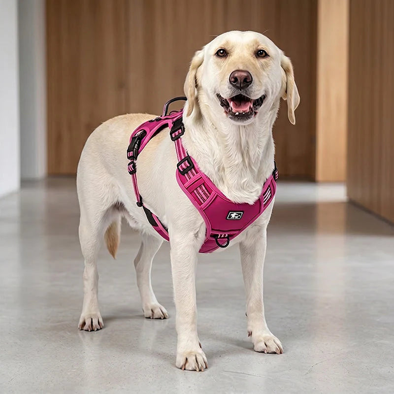 🎒🐾 Légáteresztő hálós bélésű kutyamellény – Fulladásmentes, többszörösen állítható, 6 színben!  ☀️🚶