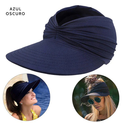 ⏰💥50% árcsökkentés😌 Könnyű és puha napi sapka☀️ Egyszínű napellenző sapka – Erős védelmet biztosít az arcbőrödnek a napsugarak ellen!