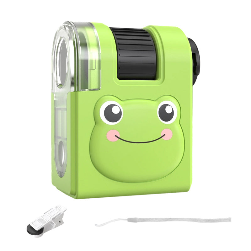 📱 Telefon kompatibilis mikroszkóp🐸 80-szoros állítható nagyítás + LED és UV fény！