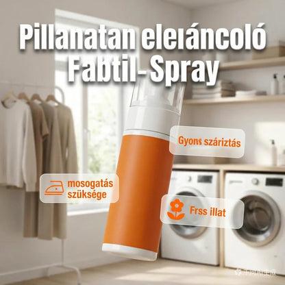 🔥1+1 ingyenes (összesen 2)👔 Azonnal hatású gőzölőspray textíliákhoz – Permet, húzás, kész – Vasalódeszka nélkül, másodpercek alatt！
