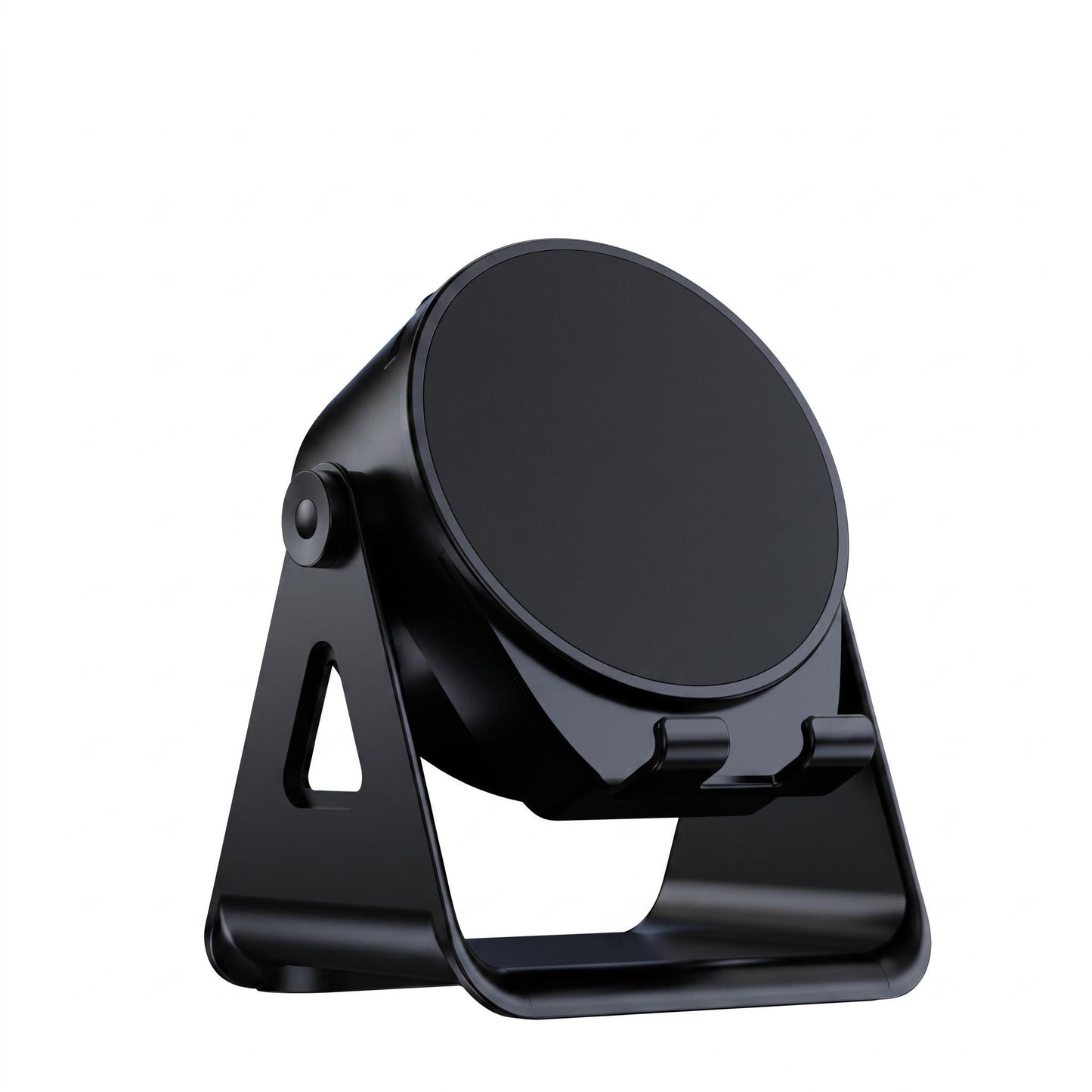🧲🎵 Bluetooth hangszóró + mágneses állvány egyben – 360°-os forgathatóság, erős rögzítés, kompakt formában 🔊📱