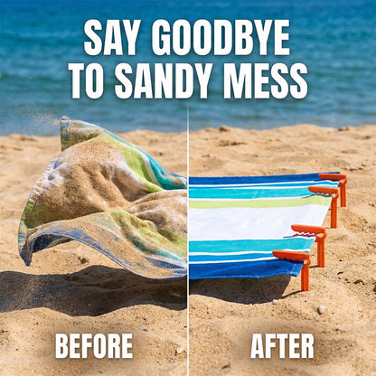 🎁2+2 INGYEN🌊 Szélbiztos strandpaplan csipesz – Homokba és fűbe egyaránt tökéletesen rögzít 🏖️🌬️
