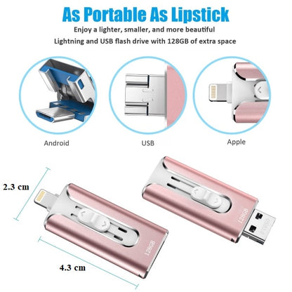 💾⚡ DATAFLEX 3 az 1-ben pendrive – 128 GB, akár 20 MB/s sebesség, iPhone-hoz és Androidhoz is! 📱💻