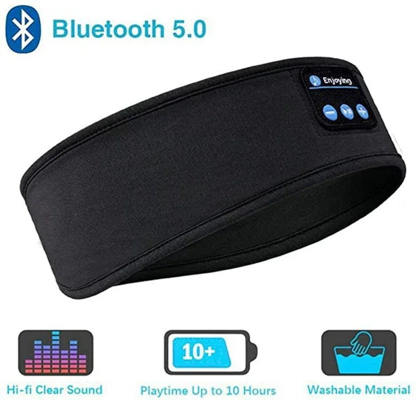 ✋28% kedvezmény😴Bluetooth 5.0 Sleep Headband – 10 óra lejátszási idő mély, fájdalommentes alváshoz!