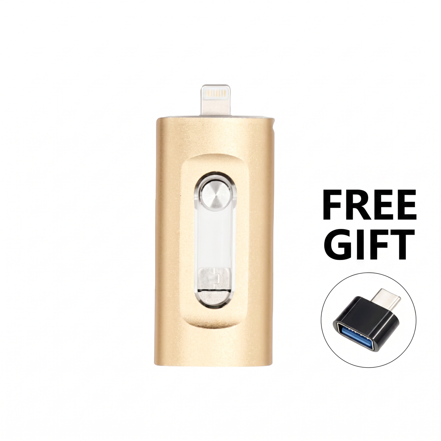 📱💻 3-in-1 univerzális flash meghajtó⚡ Gyors plug-and-play + fémház + 2 TB-ig!