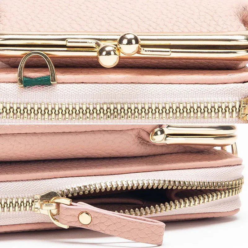 🎊Ingyenes gyönyörű medál✨ Keresztpántos telefonos táska👜 Könnyed, kézmentes hordozás – minden napra tökéletes!