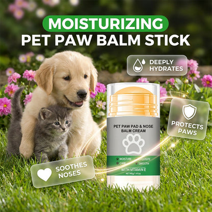 🎁1+1 INGYEN (2 db)🐾✨ Mancsápoló stift – Természetes összetevőkkel, azonnali enyhítés száraz és repedt mancsokra, kutyáknak és macskáknak! 🐱💚