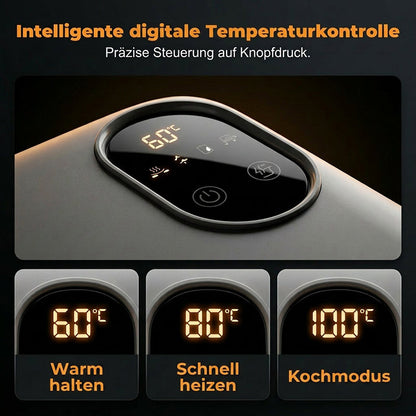 🔥🔝 Legnépszerűbb termékek🍱 Vezeték nélküli, újratölthető elektromos ételhordó🔋7200 mAh akkumulátor, víz nélküli melegítés🌡️ Állítható hőmérséklet！