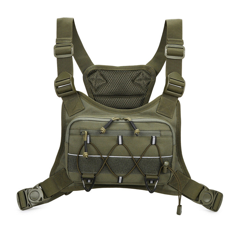 🎒⚔️ Taktikai mellkasi táska – Robusztus Oxford kivitel, ergonomikus illeszkedés, 12 színben! 🛡️🌿