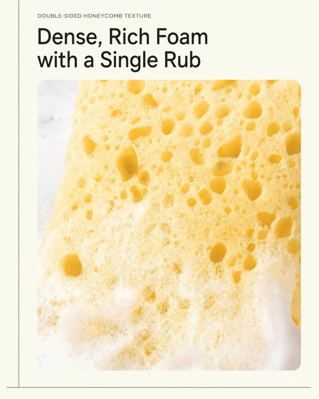 🎁1+1 INGYEN (2 db)🧽✨ Soap Pocket Sponge – Beépített szappantartó, 3 másodperc alatt habosodik, puha és kényelmes! 🛁💫
