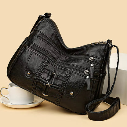 💥Hatalmas árcsökkentés🎒💖 Több rekeszes, biztonságos női táska – Minden napi holmid elfér benne, stílusosan! 🌟🛍️