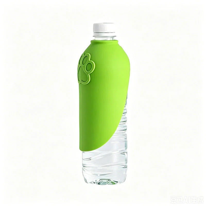 🎉🔥1+1 ingyenes🐶💧 Összecsukható szilikon kutya itató – Egykezes használat kirándulásokhoz！