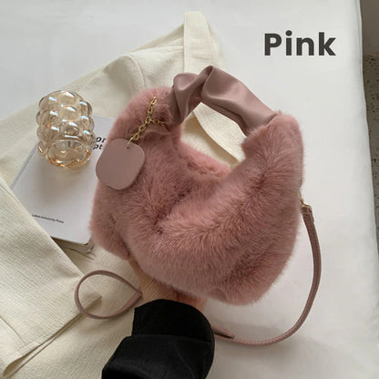 🎁Ingyenes ajándék✨ Luxus érzetű, bőrbarát kézitáska👜 Műszőrme táska – Elegancia és funkcionalitás minden nő számára!